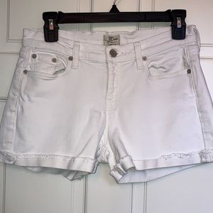 J Crew shorts white denim